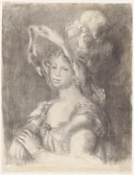 Büste einer jungen Frau (Mlle Dieterle)