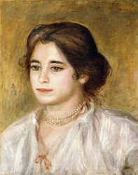 Gabrielle mit Halskette, 1906