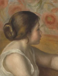 Kopf eines jungen Mädchens, ca. 1890