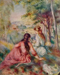 Auf der Wiese, ca. 1888
