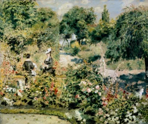 Garten in Fontenay