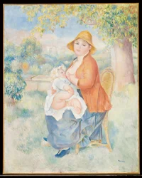 Das Kind an der Brust, 1886