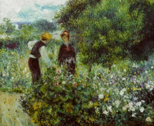Das Blumenpflücken