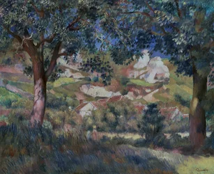 Landschaft bei La Roche Guyon, ca. 1887