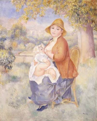 Mutter und Kind, Mutterschaft, 1886