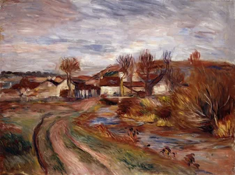 Landschaft in der Normandie