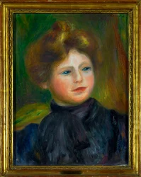 Porträt einer Frau. Gemälde von Pierre Auguste Renoir 1916