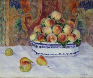 Stillleben mit Pfirsichen, 1881
