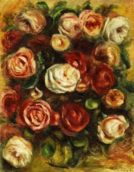 Vase mit Rosen
