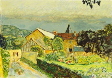 Nachmittagslandschaft im August