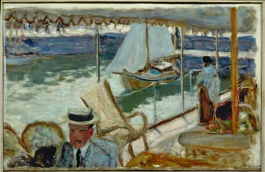 Auf einer Yacht