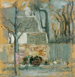 Eine Ecke in Paris