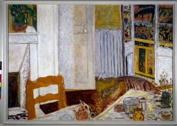 Weißes Interieur