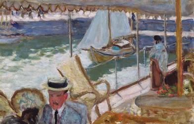 Auf der Yacht, 1912