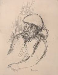 Porträt von Renoir, um 1916 (Radierung)