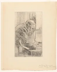 Porträt des Künstlers Edouard Vuillard