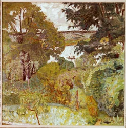Die Seine bei Vernonnet, ca. 1930