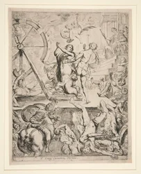 Das Martyrium der heiligen Katharina von Alexandria