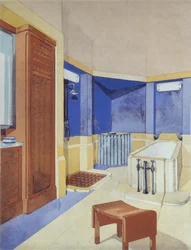 Badezimmer in Paris