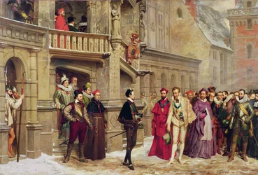 Henri III und der Herzog von Guise, 1855