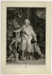 Porträt von Jacques Bénigne Bossuet, Bischof von Meaux