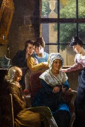 Die Cancans bei der Pförtnerin