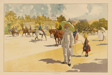 Am Tor des Bois de Boulogne, Paris