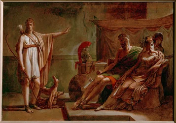 Phaedra und Hyppolyte, Skizze