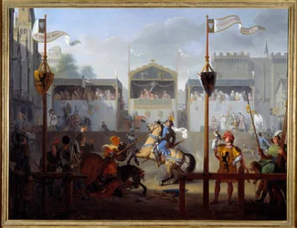 Ein Turnier im 14. Jahrhundert