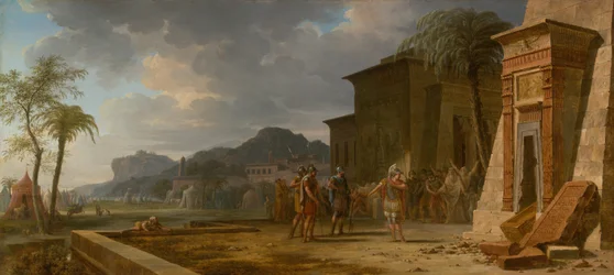 Alexander am Grab von Kyros dem Großen (1796)