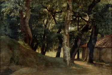 Wald der Villa Borghese, spätes 18. bis frühes 19. Jahrhundert