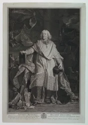 Porträt von Kardinal Jaques Benigne Bossuet (1627-1704)