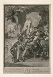 Porträt von Samuel Bernard, Graf von Coubert