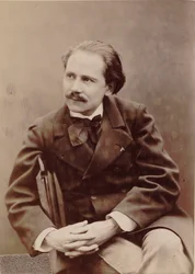 Porträt des Komponisten Jules Massenet 1842-1912, 1880