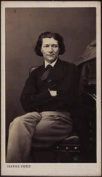 Porträt des Dramatikers Victorien Sardou