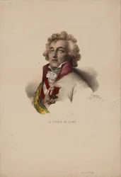 Porträt von Charles-Joseph, Prinz de Ligne 1735-1814, 1825