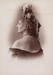 [Gräfin de Castiglione, aus der Serie der Rosen], 1895