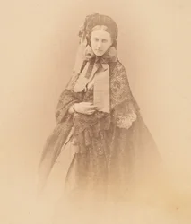 Der Hut mit Bändern, 1860er Jahre