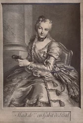 Madame de Pompadour, Mätresse von König Ludwig XV. von Frankreich, 18. Jahrhundert 1894