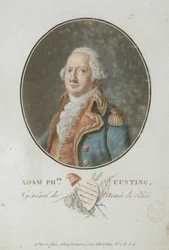 Graf Adam Philippe de Custine 1740-1793, 1793