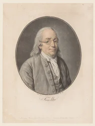 Porträt von Benjamin Franklin