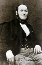 Porträt von Baron Haussmann