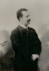 Porträt des französischen Malers Georges Cain