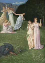 Der Tod und die Jungfrauen, 1872