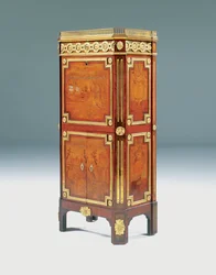 Louis XV Sekretär a abattant