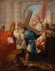 Heraclius trägt das Kreuz, ca. 1728