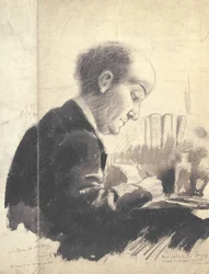 Porträt von Max Jacob (1876-1944) 1917
