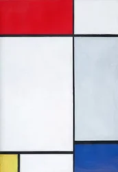 Komposition in Rot, Gelb und Blau