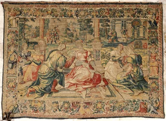 Mark Anton und Kleopatra Wandteppich