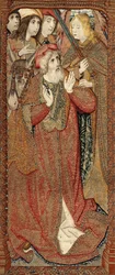 Triumphe der Mutter Gottes oder Panos de Oro, ca. 1500-02 (Wandteppich)